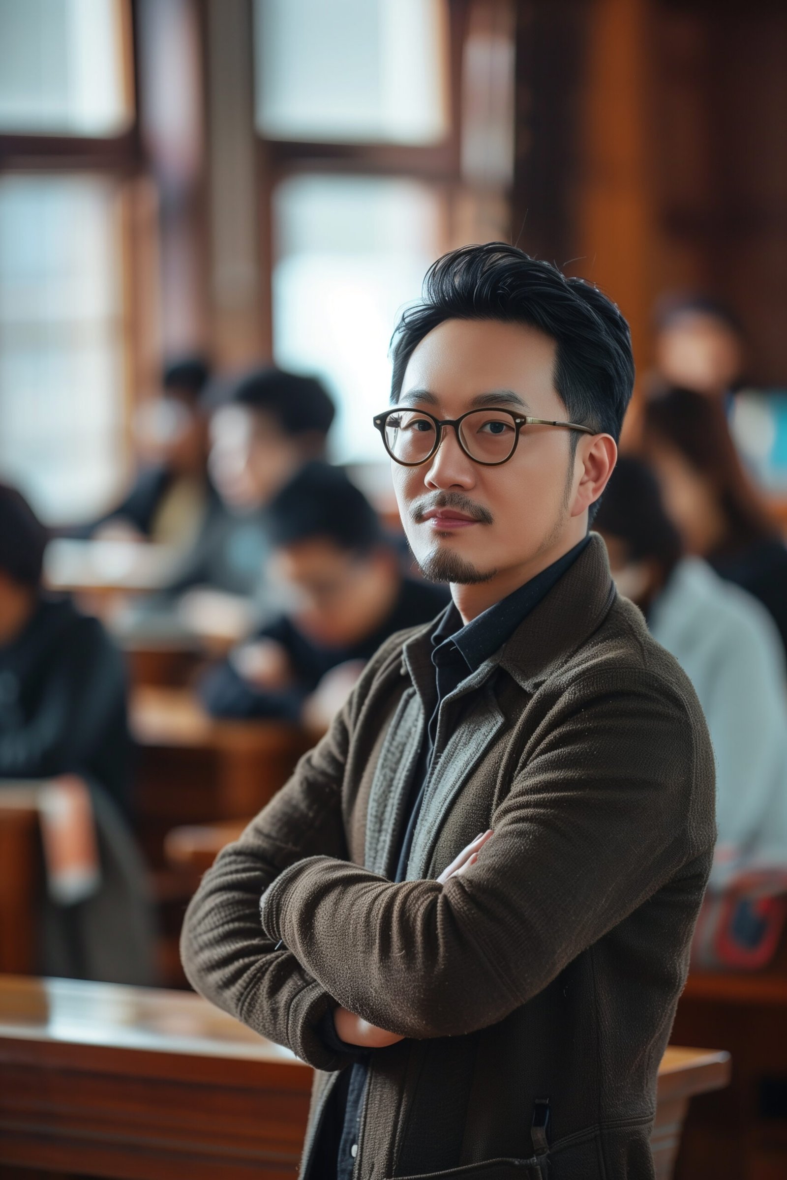 portrait teacher work educational system